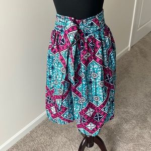Ankara midi skirt